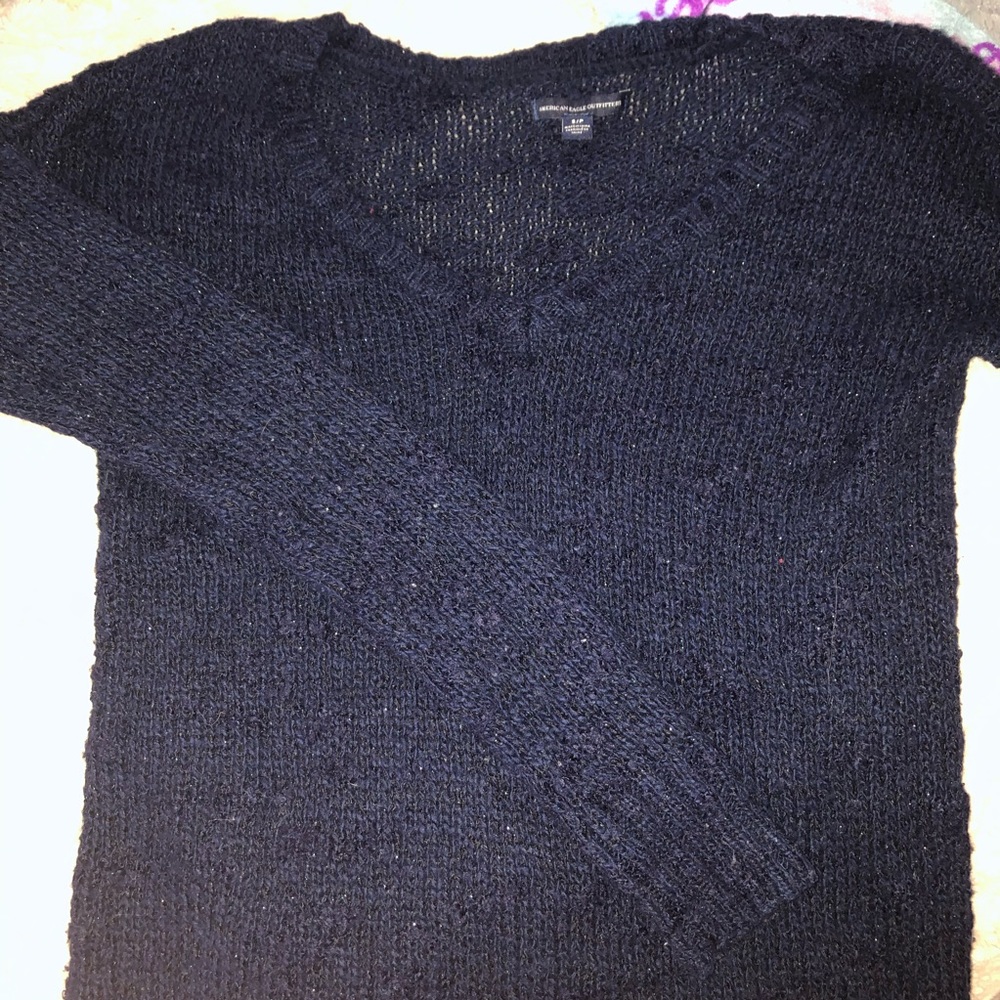 Navy Blue Sweater •American Eagle•